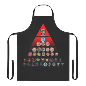 Ronin Rosin Black Washer Apron