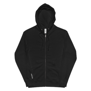 Embroidered Premium Unisex fleece zip up hoodie