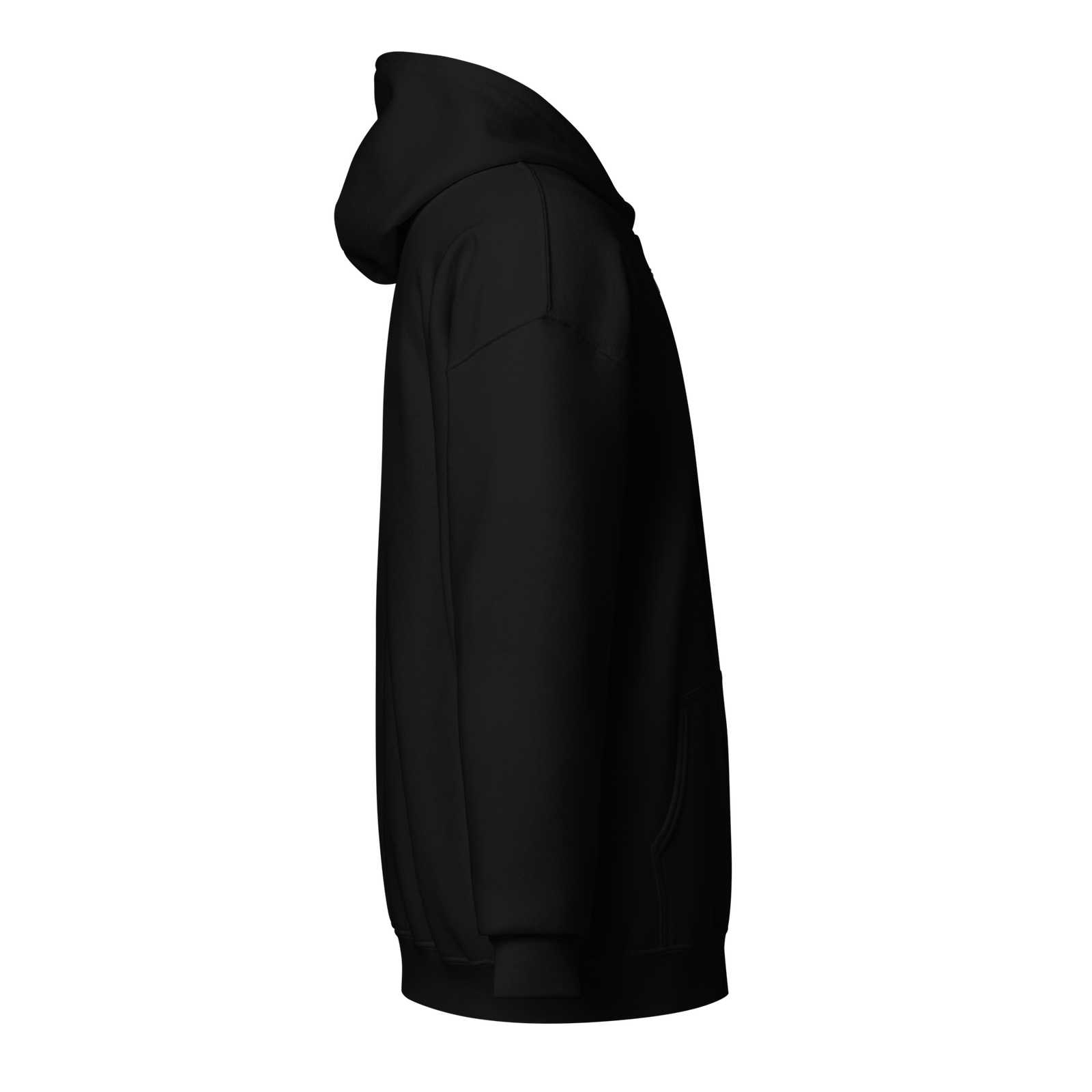 Official Logo Black and White Unisex heavy blend zip hoodie - Image 7