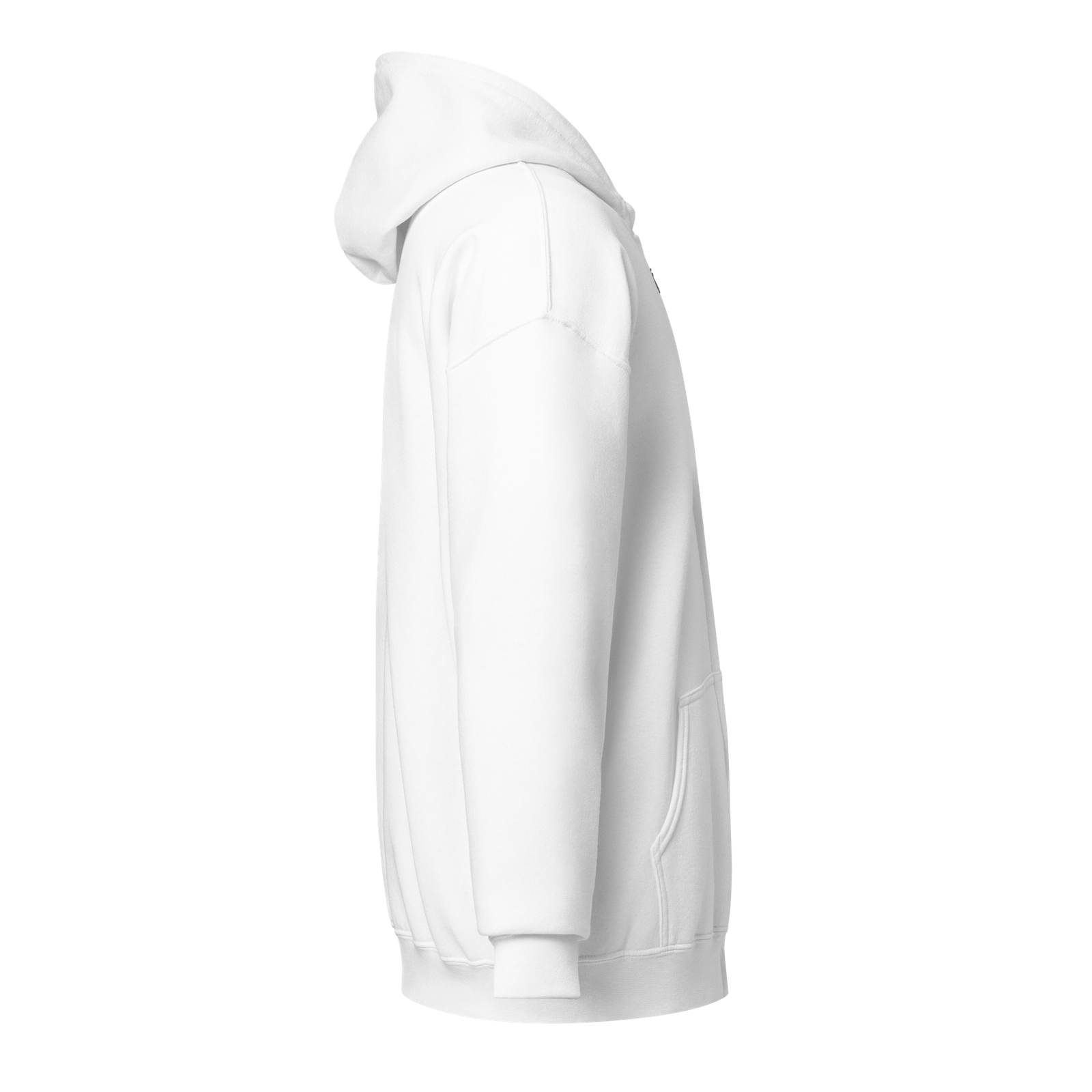 Official Logo Black and White Unisex heavy blend zip hoodie - Image 8