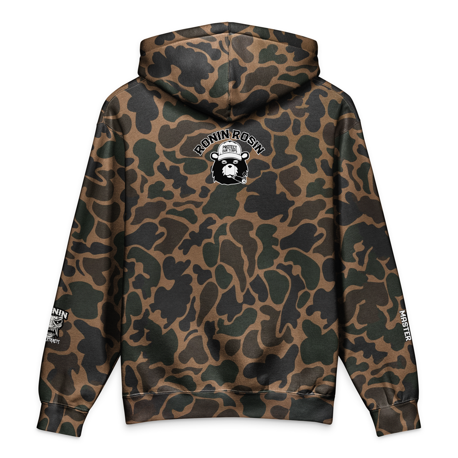 Protect Our Terps Camo Unisex Heavyweight Hooded Sweatshirt - Image 3