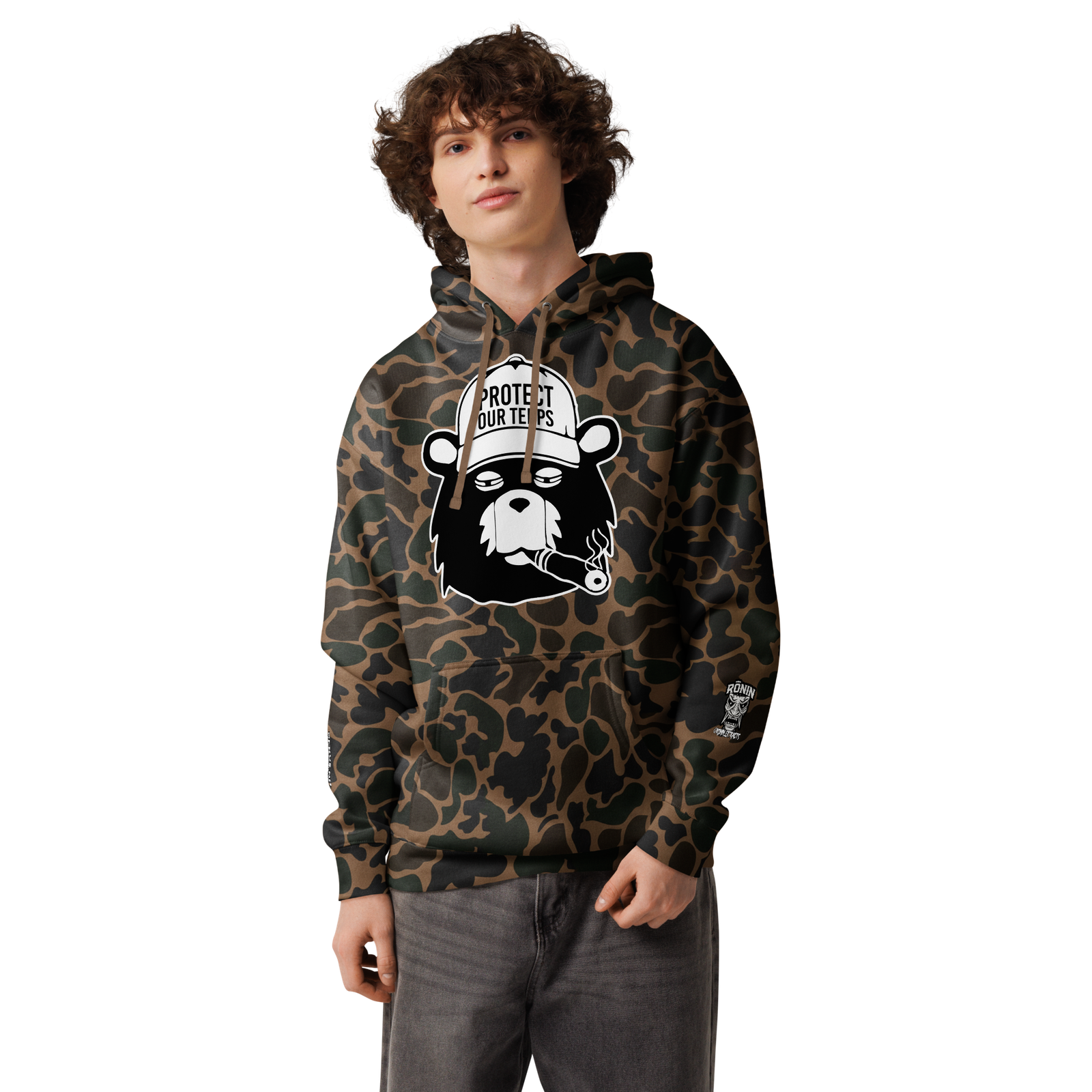 Protect Our Terps Camo Unisex Heavyweight Hooded Sweatshirt