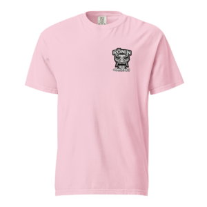 Classic Logo Tengu Blossom Pink Unisex garment-dyed heavyweight t-shirt