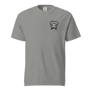 Classic Logo Yokai Grey Unisex garment-dyed heavyweight t-shirt