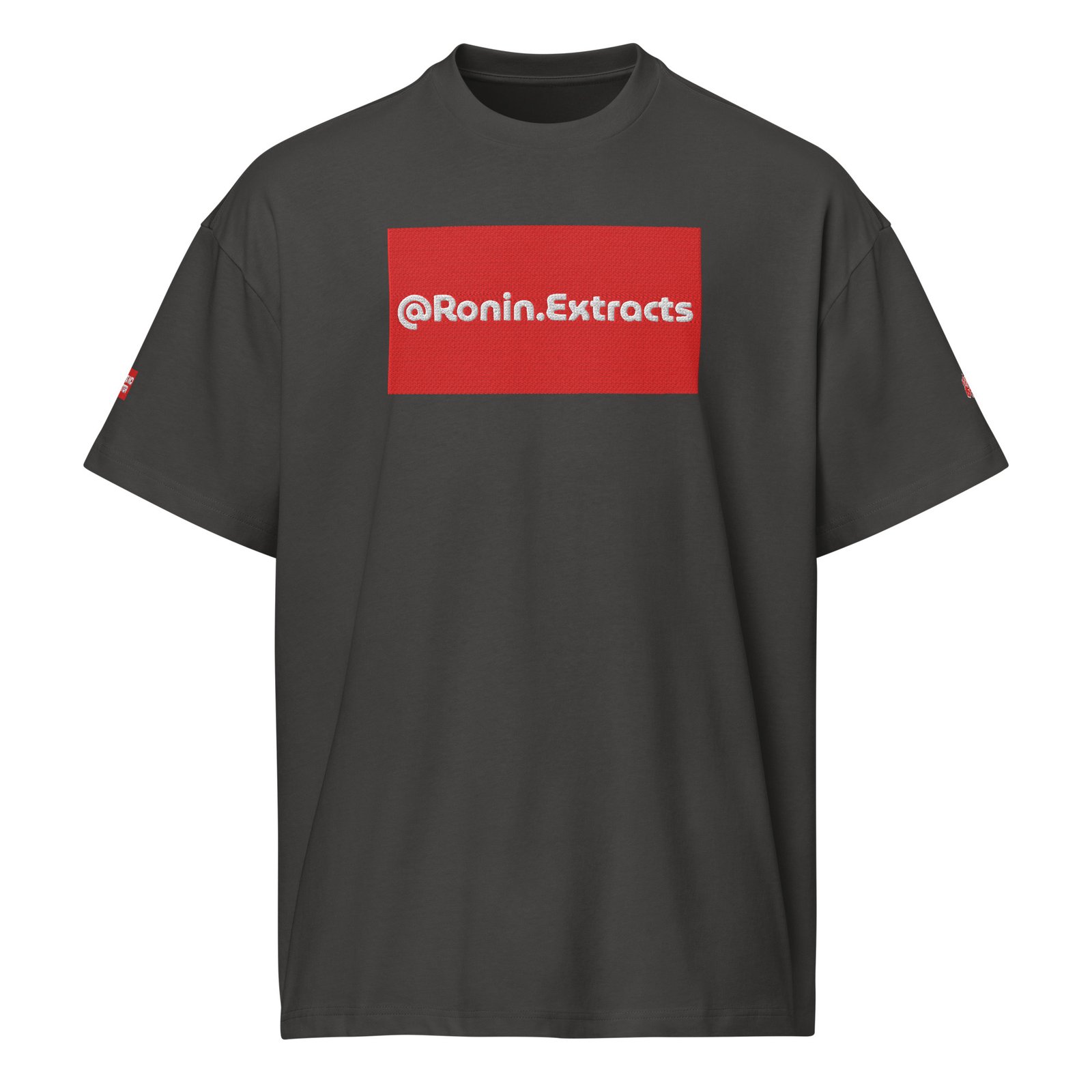 Anniversary Supremish Embroidered Men’s box tee