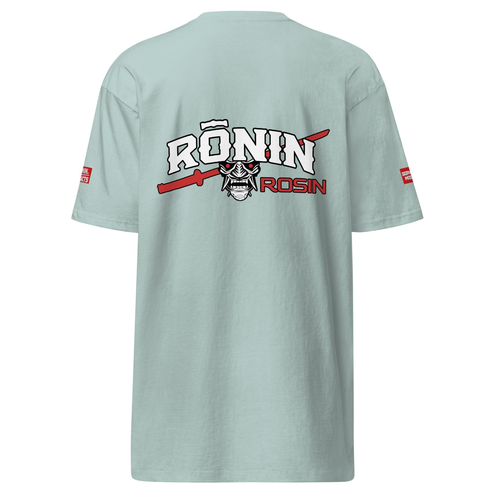 Anniversary Edition Logo Embroidered and DTG printed Premium heavyweight tee - Image 5
