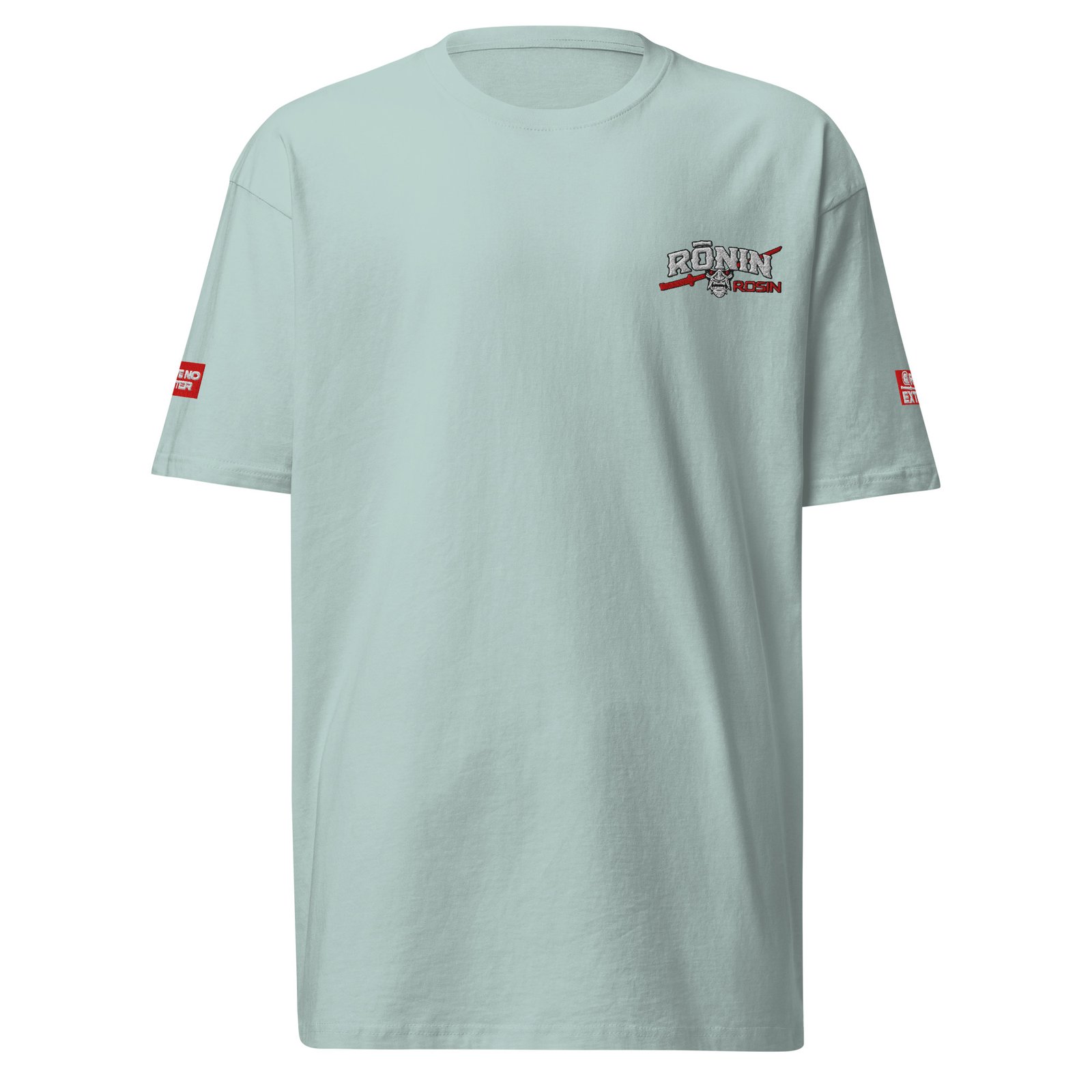 Anniversary Edition Logo Embroidered and DTG printed Premium heavyweight tee - Image 2