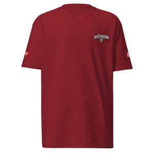 Anniversary Edition Logo Embroidered and DTG printed Premium heavyweight tee