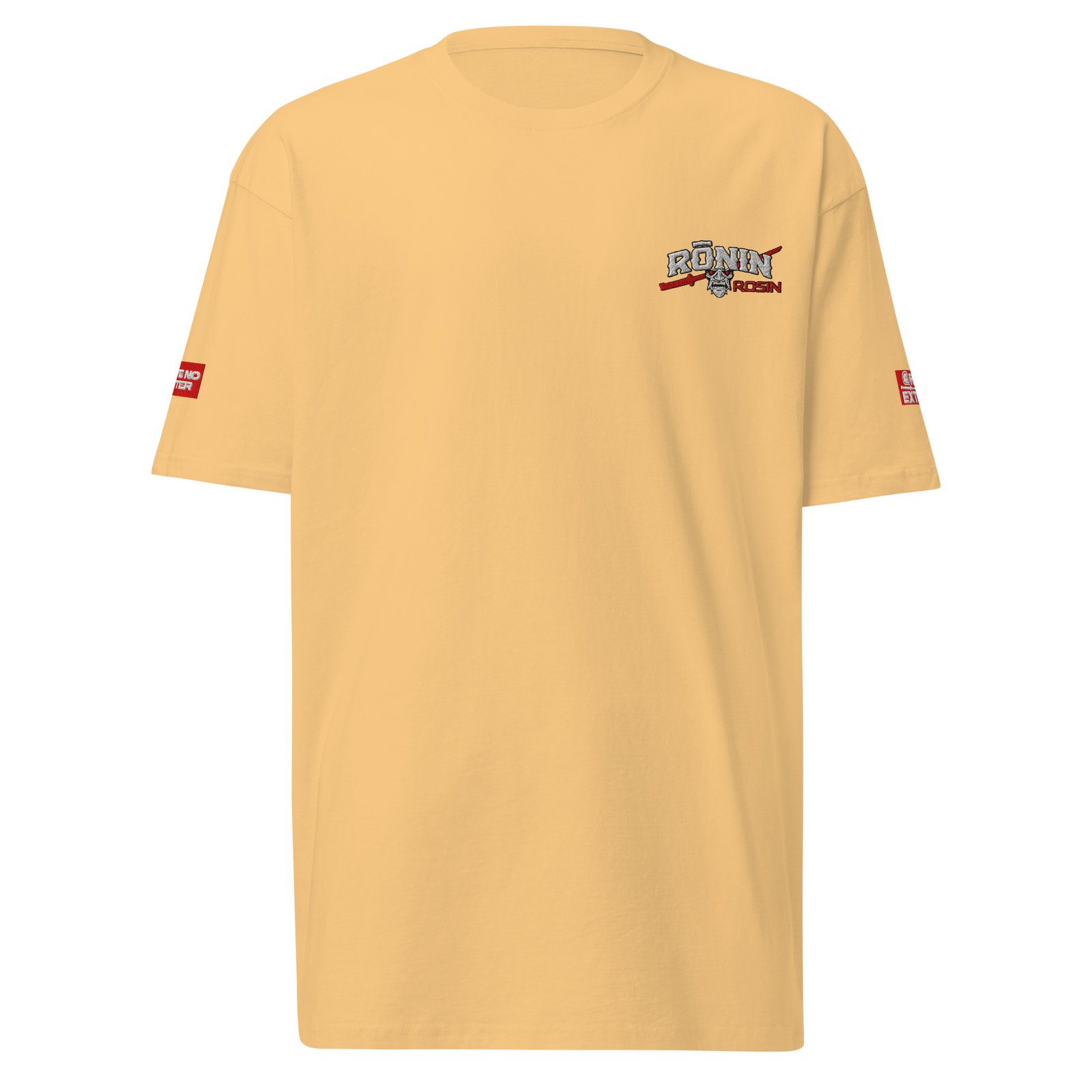 Anniversary Edition Logo Embroidered and DTG printed Premium heavyweight tee - Image 3