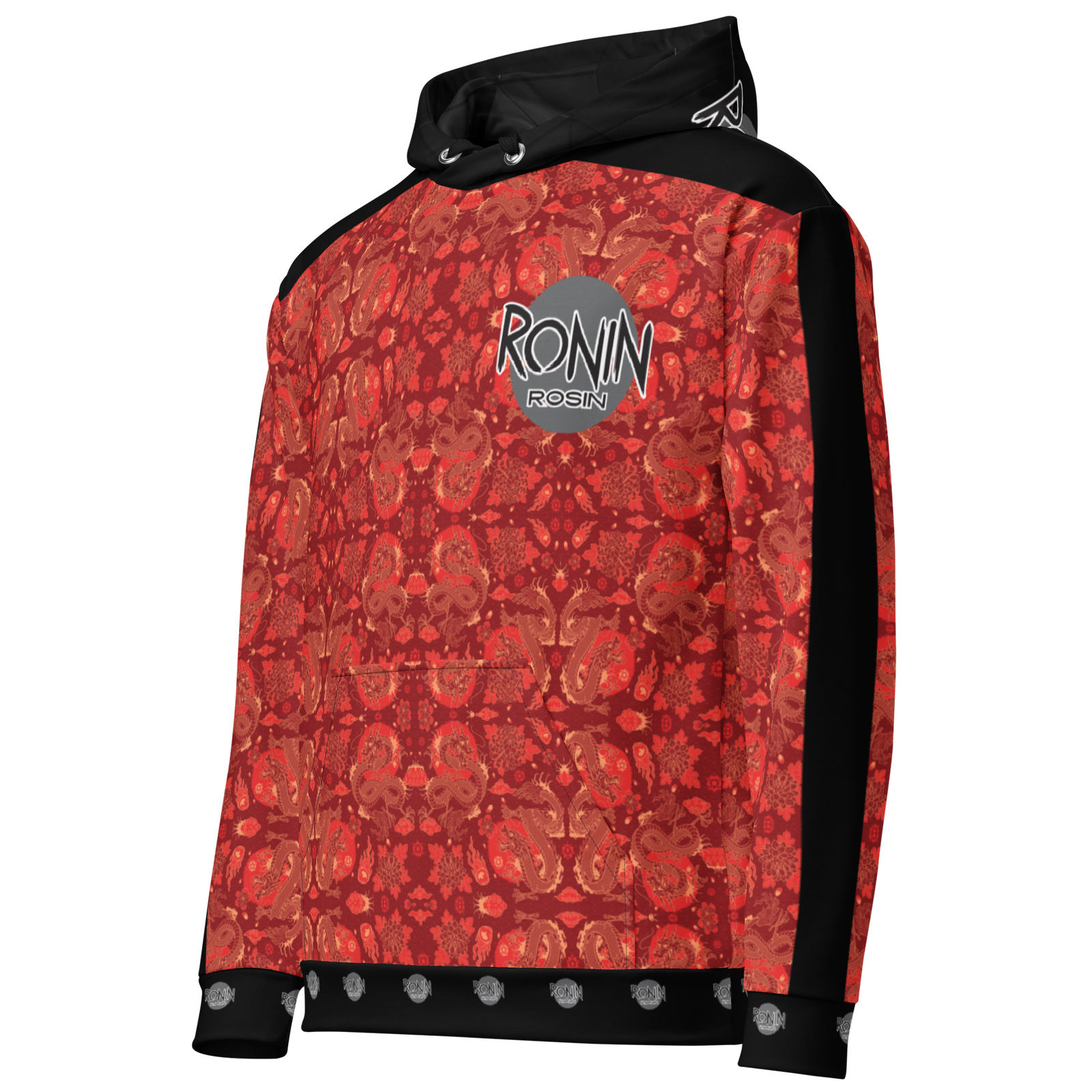 Red Dragon Set Unisex Hoodie - Image 2