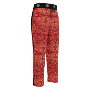 Red Dragon Set Wide-leg joggers