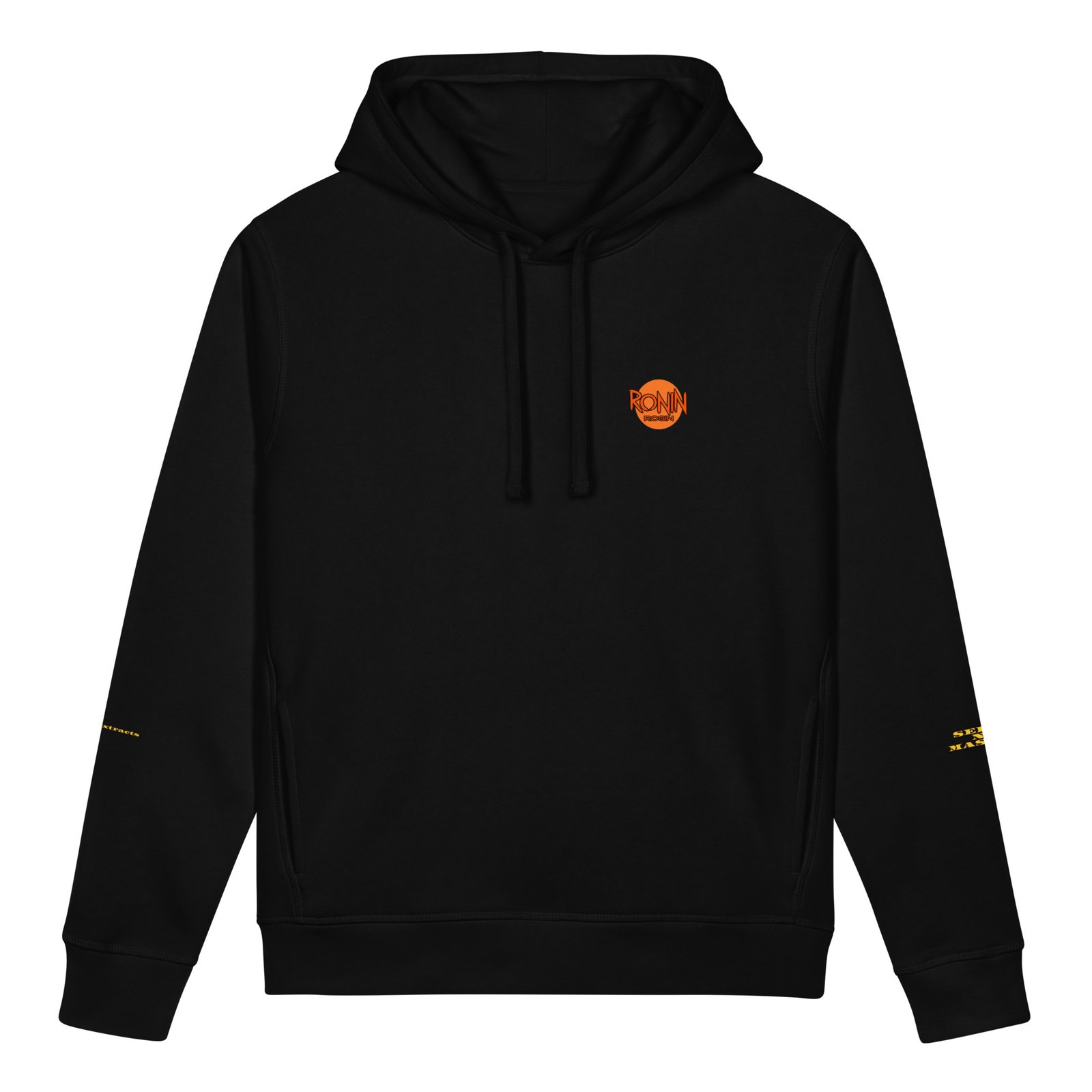 Halloweed Crouching Cat Unisex organic side pocket hoodie - Image 2
