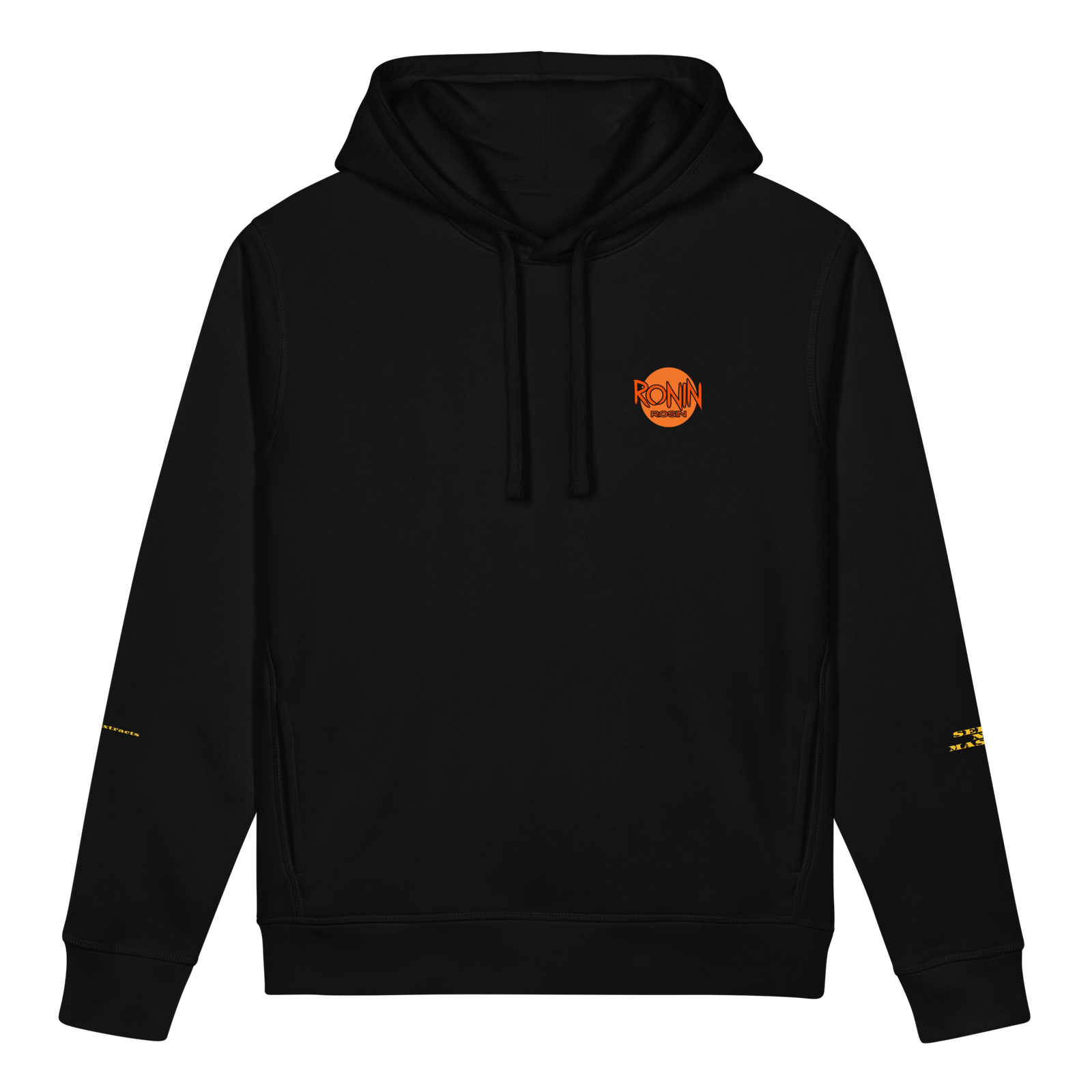Halloweed Crouching Cat Unisex organic side pocket hoodie