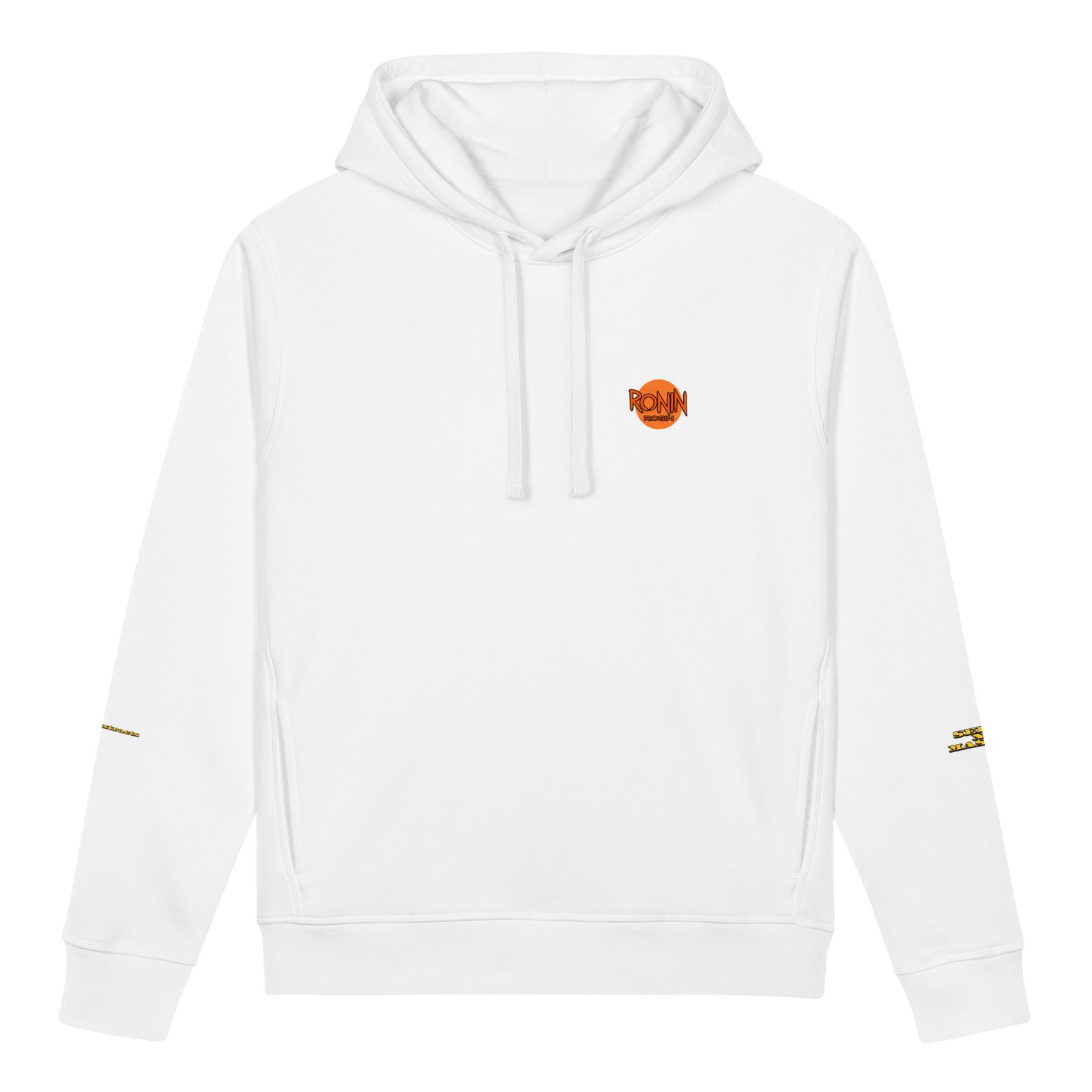 Halloweed Crouching Cat Unisex organic side pocket hoodie - Image 3