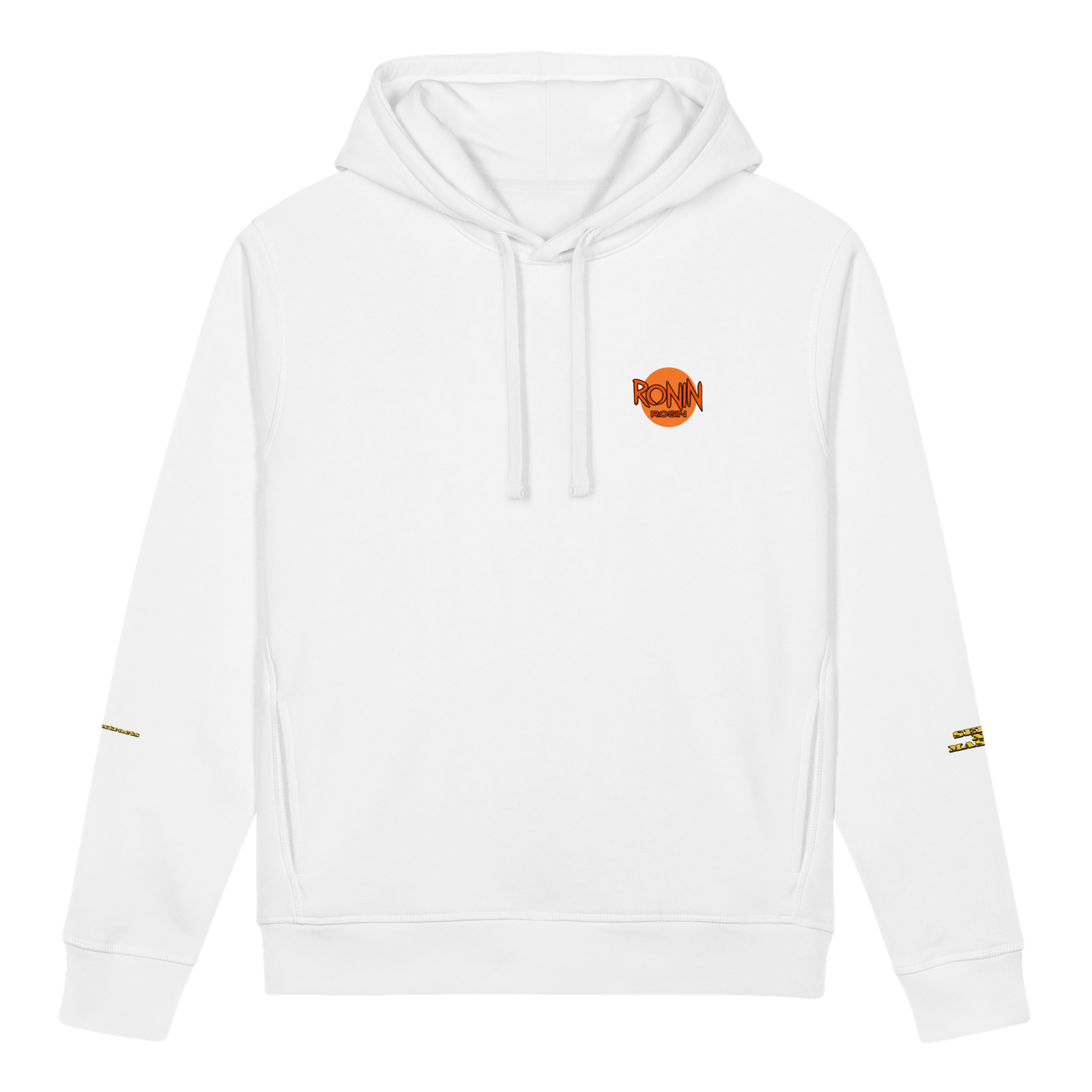 Halloweed Crouching Cat Unisex organic side pocket hoodie - Image 5