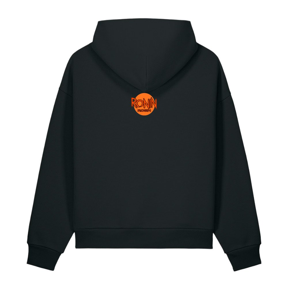 Crouching Cat Unisex sculpted heavyweight hoodie - Image 3