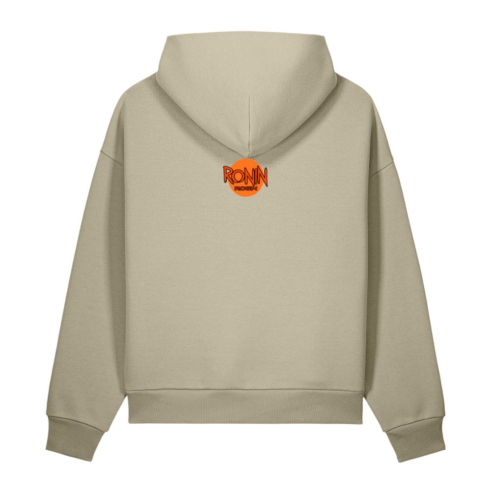 Crouching Cat Unisex sculpted heavyweight hoodie - Image 4